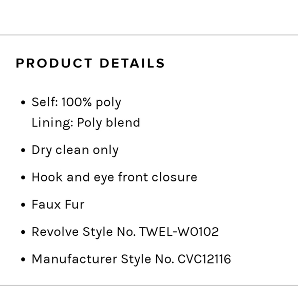 $345 12th Street] Cap Sleeve Faux Fur Vest in Tan Size Medium Boho Chic!! - Picture 8 of 8